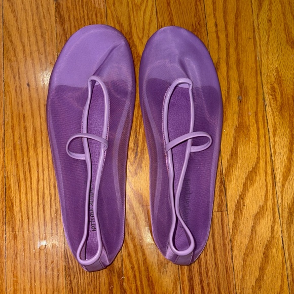 Jeffrey Campbell Purple Flats - Picture 2 of 5